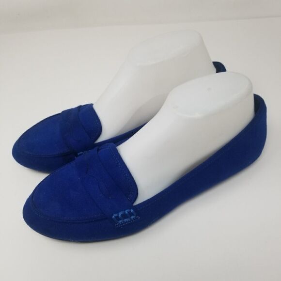 AMERICAN EAGLE BLUE PENNY LOAFER SLIPON. SIZE 9. - Picture 10 of 15